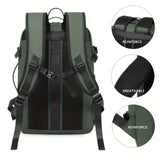 NNETM Large Anti-Theft Expandable Men’s Laptop Backpack