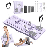 Foldable Pilates Reformer Machine with Timer