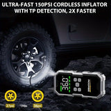 NNETM Cordless Car Jump Starter with Air Compressor