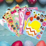 NNETM Easter Bunny Stickers Set for Egg Decorating & Crafts