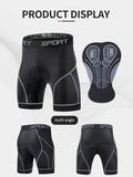 NNETM 5D Mesh Cycling Shorts Breathable (Large)