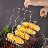 NNETM Iron Grill Basket for BBQ & Grilling