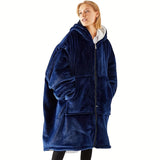 NNETM Wearable Zipper Blanket Super Soft Flannel Warmth
