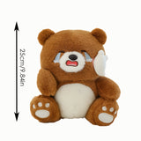 NNETM Happy Crying Bear Plush Toy for Valentines Gift