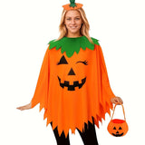 NNETM Pumpkin Costume Set Halloween Party Outfit