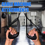 NNETM Ergonomic Tricep Rope Pulldown Attachment