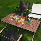 NNETM Unleashing the Magic of the Outdoor Double-sided Folding Table