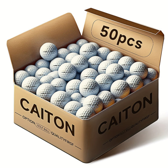 NNETM 2-Ply Golf Balls with 332 Dimples (50pcs)