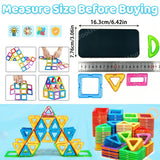 48pcs Colourful STEM Magnetic Building Tiles Set