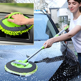NNETM Long Handle Car Wash Brush Mop Kit
