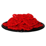 NNETM Red Heart-shaped Rattan Decorative Balls Set - 12pcs