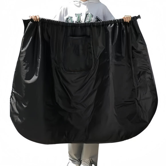 NNETM Winter Knee Warmer Windproof Fleece Skirt Wrap