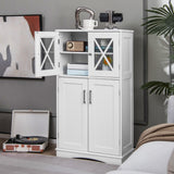 NNECW Bathroom Storage Cabinet with Adjustable Shelves for Bathroom