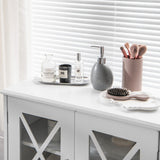 NNECW Bathroom Storage Cabinet with Adjustable Shelves for Bathroom