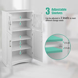 NNECW Bathroom Storage Cabinet with Adjustable Shelves for Bathroom