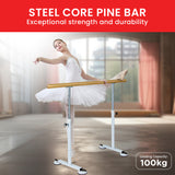 NNEDPE Freestanding Ballet Barre - 1.5M