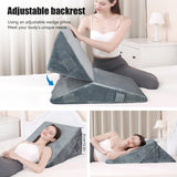 NNETM Wedge Pillow Set for Sleep Support (4pcs)