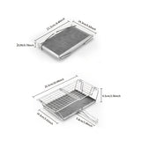 NNETM Foldable Portable Stainless Steel Barbecue Grill