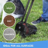 NNETM Dog Pooper Scooper Set with Swivel Bin