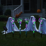 NNETM Solar Halloween Ghost Hand Lights Outdoor (5pcs)