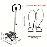 NNETM Mini Exercise Stepper with Resistance Band and Calories Counter
