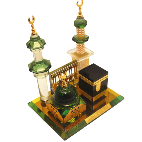NNETM Classic Crystal Kaaba Model Desk Decoration