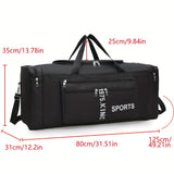 NNETM Large Capacity Foldable Travel Duffle Bag