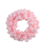 NNEOBA Christmas Wreath Snowflake Door Hanging