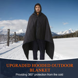 NNETM 2-in-1 Wearable Camping Blanket