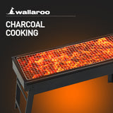 NNEDPE Portable Charcoal BBQ Grill Barbecue