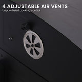 NNEDPE Square Outdoor Barbecue Grill BBQ