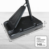 NNEDPE Portable Basketball Hoop System 2.3 to 3.05m for Kids & Adults