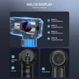 NNETM Cordless Electric Air Duster – 51000RPM Compressed Air Blower with LCD Display