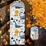 NNETM Dinosaur Camping Sleeping Bag Lightweight Warm Quilt