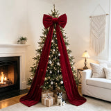 1pc 70.86-Inch Luxurious Red Bow Party Decoration - Total 3 Meters Long Tassel Ribbon, Ideal for Birthdays, Weddings, Christmas, And Special Occasions, Festive Decor Accessory, Elegant Celebration Ornament, Wedding Arch Decoration, Premium Event
