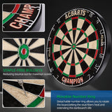 NNETM Dartboard Set Soft Head Sisal Bristle