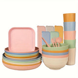 NNETM Outdoor Camping Dinnerware Set for 5 (62pcs)