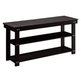 NNEDPE Maeve Shoe Storage Bench - Black