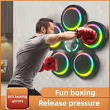 NNETM Smart Music Boxing Pad with Gloves