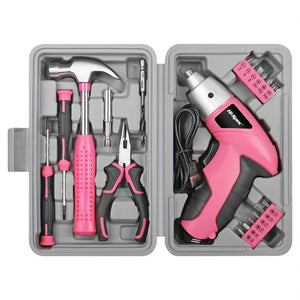 NNETM Cordless Electric Screwdriver Tool Set