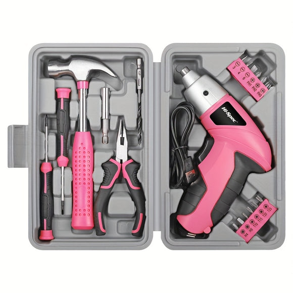 NNETM Cordless Electric Screwdriver Tool Set