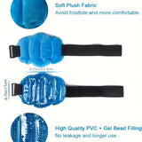 NNETM Knee Ice Pack Wrap with Adjustable Strap