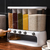 NNETM Kitchen Storage Container with Dividers