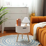 NNETM Stylish - Practical Open-Top Storage Side Table