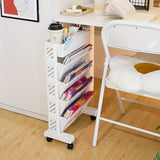 NNETM Rolling Art Storage Cart Plastic