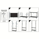 NNETM Two-Tiered Mobile Organizer