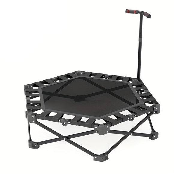 NNETM Rebounder Trampoline with Adjustable Handle