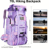 NNETM Hiking Backpack Large Capacity Daypack