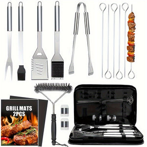 NNETM BBQ Grill Accessories Set (17pcs)