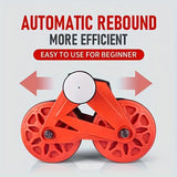 NNETM Automatic Rebound Abdominal Roller with Kneeling Pads